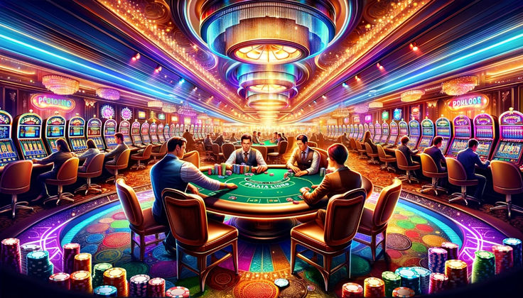 Royal x Casino کھلاڑیوں کے لیے لائیو کیسینو سیکشن